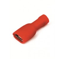 Наконечник изол. розетка 0.25-1.5кв.мм А=4.8х0.5мм кр. (уп.100шт) DKC 2A05TP