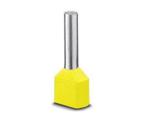 Наконечник кабельный AI-TWIN 2X6-14 YE (уп.100шт) Phoenix Contact 3201013
