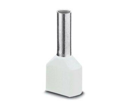 Наконечник кабельный AI-TWIN 2х0.5-8 WH (уп.100шт) Phoenix Contact 3200933