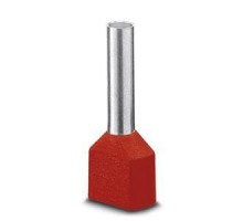 Наконечник кабельный AI-TWIN 2х1-8 RD (уп.100шт) Phoenix Contact 3200810