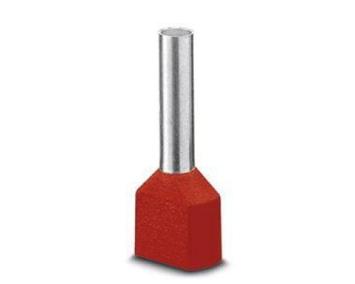 Наконечник кабельный AI-TWIN 2х1-8 RD (уп.100шт) Phoenix Contact 3200810