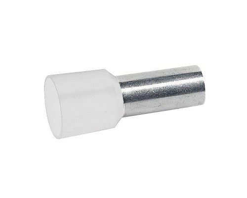 Наконечник кабельный изолир. укороч. Starfix 16кв.мм бел. Leg 037672