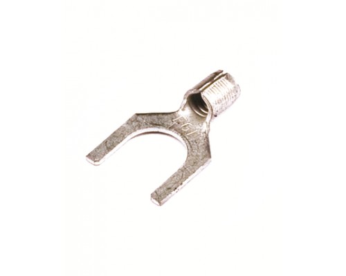 Наконечник вилочный без изоляции 1.5-2.5кв.мм отв. d3.0мм B=5.5мм (уп.100шт) DKC 2B13