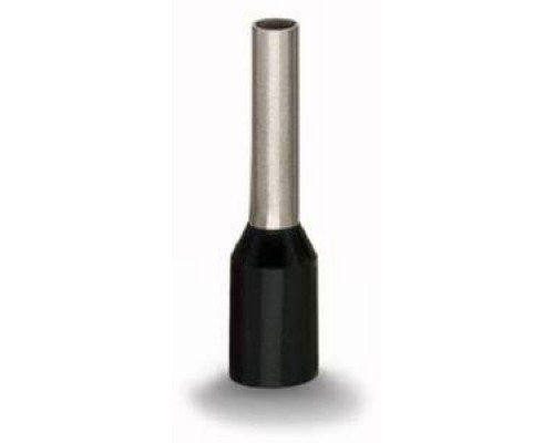 Наконечник втулочный изолированный для 1.5кв.мм/AWG16 черн. (уп.1000шт) WAGO 216-264