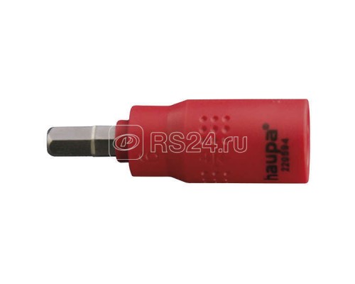 Насадка шестигранная VDE 1/4дюйм SW 4мм HAUPA 220592