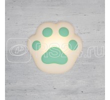 Ночник силиконовый Кошачья лапа бирюз. Neon-Night 503-006