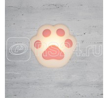 Ночник силиконовый Кошачья лапа роз. Neon-Night 503-005