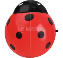 Ночник светодиодный NLA 07-BR Жучок 230В красн. с выкл. IN HOME 4690612029085
