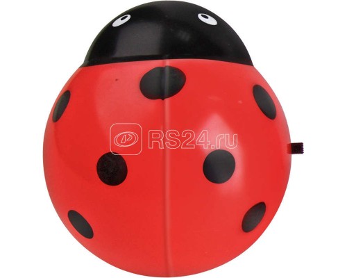 Ночник светодиодный NLA 07-BR Жучок 230В красн. с выкл. IN HOME 4690612029085