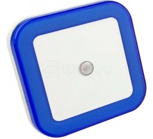 Ночник светодиодный NLE 03-SB-DS Квадрат 230В 230В син. с датч. освещ. IN HOME 4690612028798