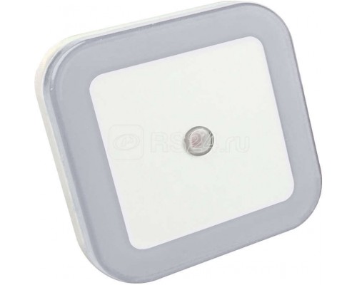 Ночник светодиодный NLE 03-SW-DS Квадрат 230В 230В бел. с датч. освещ. IN HOME 4690612028781