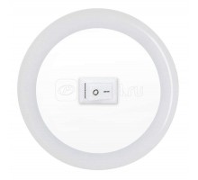 Ночник светодиодный NLE 04-LW 230В 230В с выкл. бел. IN HOME 4690612028804