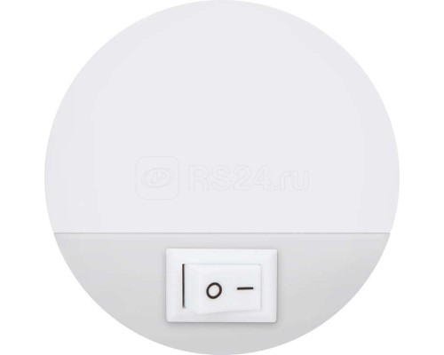 Ночник светодиодный NLE 07-LW 230В 230В с выкл. бел. IN HOME 4690612028859