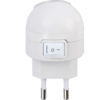 Ночник светодиодный NLE 08-LW 230В 230В с выкл. вращ. 360град. бел. IN HOME 4690612028866