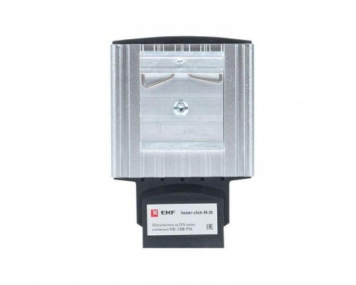 Обогреватель на DIN-рейку клеммный 45Вт 230В IP20 PROxima EKF heater-click-45-20