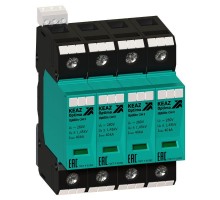 Ограничитель импульсных перенапряжений (УЗИП) OptiDin OM II 4 280/40/R КЭАЗ 114301