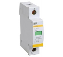 Ограничитель перенапряжения ОПС1-B 1P ИЭК MOP20-1-B