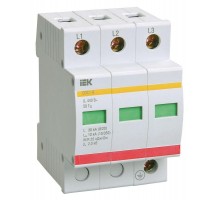 Ограничитель перенапряжения ОПС1-B 3P ИЭК MOP20-3-B
