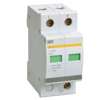 Ограничитель перенапряжения ОПС1-C 2P ИЭК MOP20-2-C