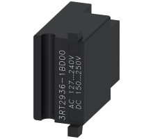 Ограничитель перенапряжения варистор 127 ... 240В АС; 150 ... 250В DC S2 Siemens 3RT29361BD00