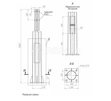 Опора ОГКф-10.0(2)(К320-230-4х34) оцинк. Пересвет В00007280