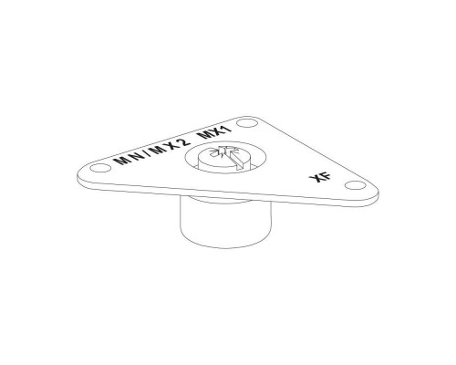 Опора расцепителей XF/MX/MN SchE LV847093SP