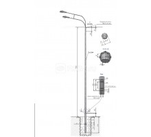 Опора ТАНС.11.120.000 (СПГ-700-9.0/11.5-02-ц) OPORA ENGINEERING OE-01688