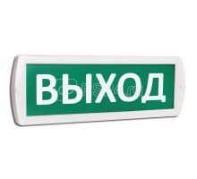 Оповещатель охранно-пожарный световой (табло) Топаз 12-З (звуковое) Выход (зел. фон) SLT 10145