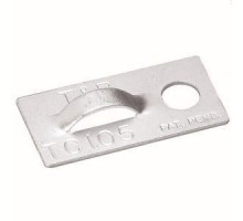 Основание монтажное клей; 3003; 34.9х9.5; 4.8 металл.; алюм. (уп.1000шт) ABB 7TAG009840R0021