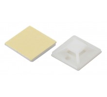 Основание самоклеящееся 25х25 (Tie mount) NO-222-96 (уп.100шт) ЭРА Б0033474