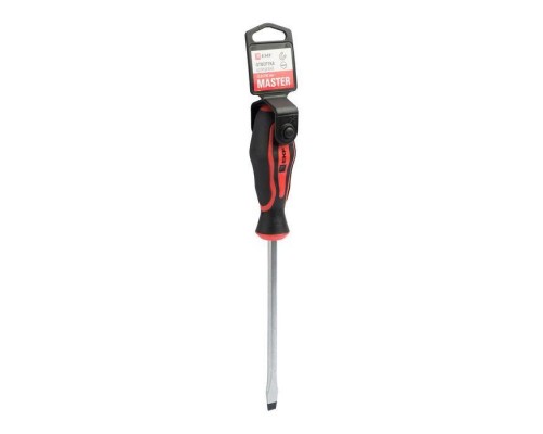 Отвертка SL8х150мм Master Basic EKF sl-8-150-mas