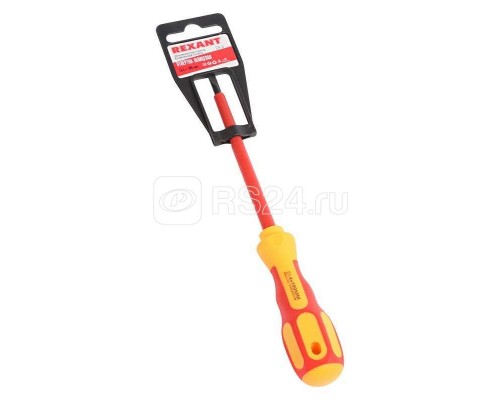 Отвертка Электрика SL4 100мм REXANT 12-4712