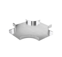 Ответвитель для лотка X-образный 30х100 0.8мм нерж. сталь INOX304 в комплекте с крепеж. эл. DKC ISXL310KC