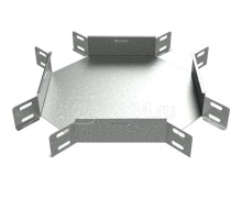 Ответвитель для лотка Х-образ. 300х50 сталь XD50х300 КМ LO0143