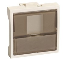 Панель лицевая 2мод. Д/1ХRJ45 KEYSTONE бел. SchE ETK45045E