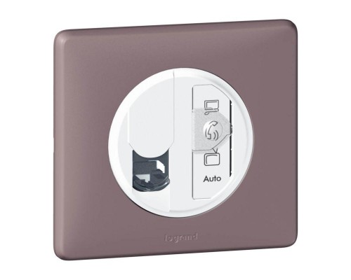 Панель лицевая Celiane для роз. прост. RJ45 бел. Leg 068291