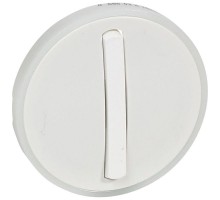 Панель лицевая Celiane для выкл. 1-кл. slim с подсвет. бел. Leg 065003