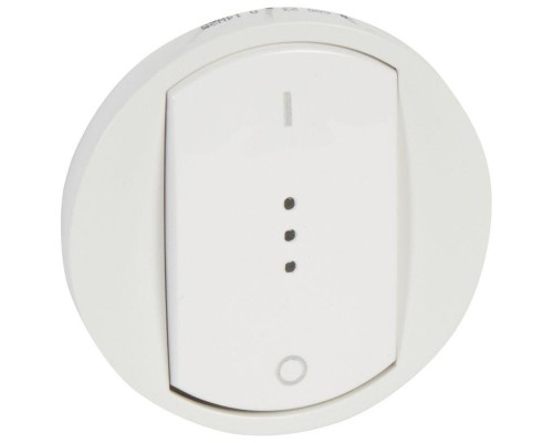 Панель лицевая Celiane для выкл. 2-пол. с инд. бел. Leg 068023