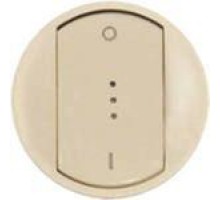 Панель лицевая Celiane для выкл. 2-пол. с инд. сл. кость Leg 066219