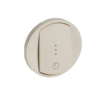 Панель лицевая Celiane для выкл. с выдерж. врем. сл. кость Leg 066253