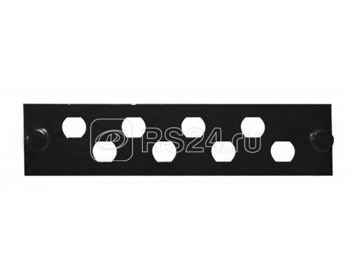 Панель лицевая FO-FP-W140H42-8FC/ST-BK (модуль) для установки 8-FC(ST) черн. Hyperline 250385