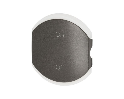 Панель лицевая MyHome SCS 2мод. ON-OFF графит Leg 067988