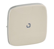 Панель лицевая Valena Allure для 1-кл. выкл. с подсветкой/инд. сл. кость Leg 755086