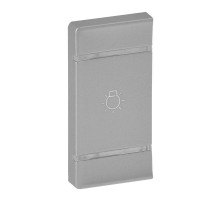 Панель лицевая Valena Life Life MyHome для механизмов BUS/SCS Освещение 1мод. установка слева алюм. Leg 755527