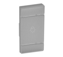 Панель лицевая Valena Life MyHome для механизмов BUS/SCS Освещение 1мод. установка справа алюм. Leg 755267