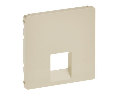 Панель лицевая Valena Life для 1-м телефонных/информационных розеток сл. кость Leg 755411