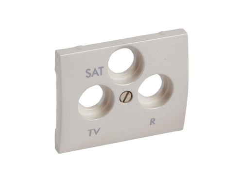 Панель лицевая для TV-RD-SAT 3 отв. перламутр Galea Life Leg 771589
