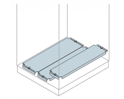 Панель нижняя составная 800х800мм ABB EF8081