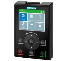 Панель оператора интеллектуальная SINAMICS G IOP-2 для SINAMICS G120 G120P G110M G110D G120D G120C ET 200PRO FC-2. русс. яз. Siemens 6SL32550AA004JA2