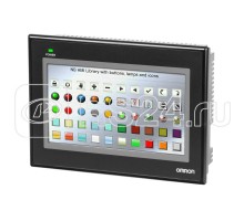 Панель оператора сенсорная NB7W-TW00B диагональ 7дюйм. TFT 65535 цветов разреш. 800х480 точек 1хRS-232C порт; 1хRS-232C/RS-422/RS-485 порт; 128Мбайт USB 24В Omron 392040